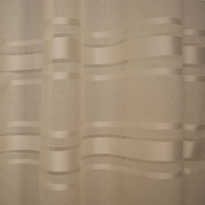 Perdea Velaria voal ivoire cu plii, 230/110x240 cm [2]