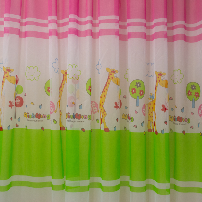 Perdea Velaria voal copii cu girafe, 300x250 cm [2]