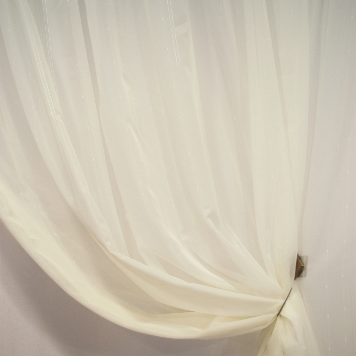 Perdea Velaria voal ploita ivoire, 335x245 cm [2]