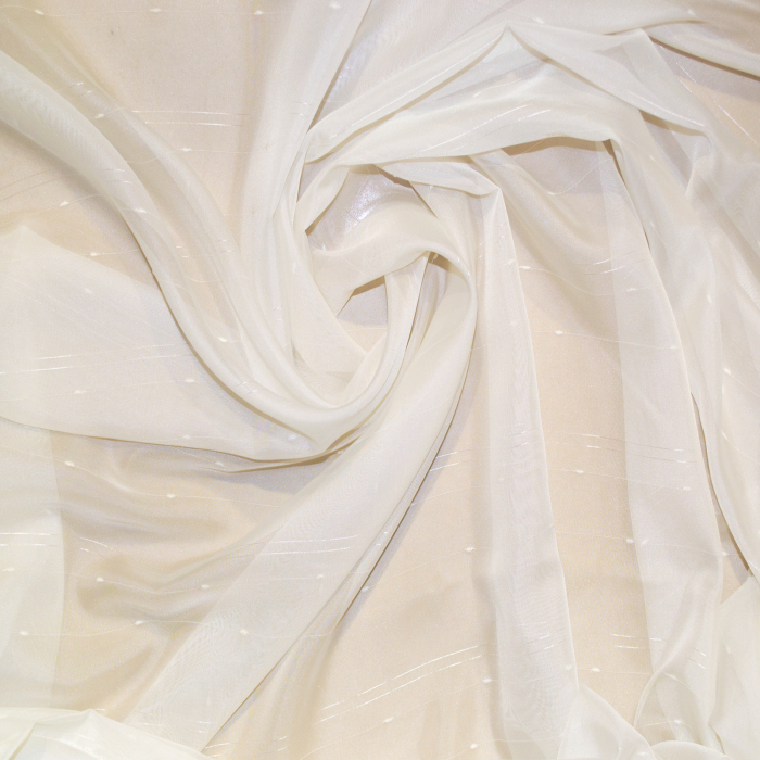 Perdea Velaria voal ploita ivoire, 335x245 cm [4]