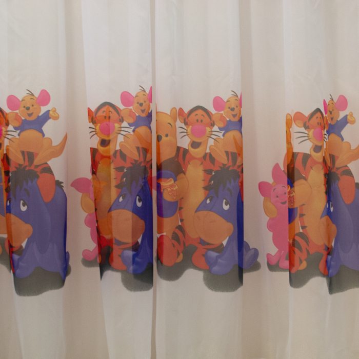 Perdea Velaria voal Winnie the Pooh, 300x250 cm [2]