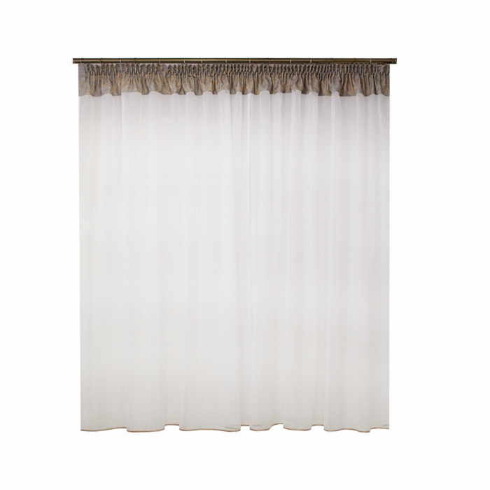 Perdea Velaria bamboo alb, 320x190 cm [2]