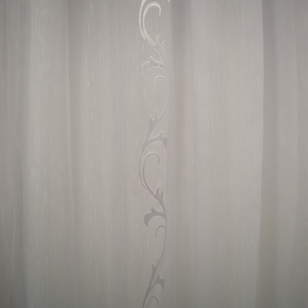 Perdele sable alb cu alb290x245 cm [3]