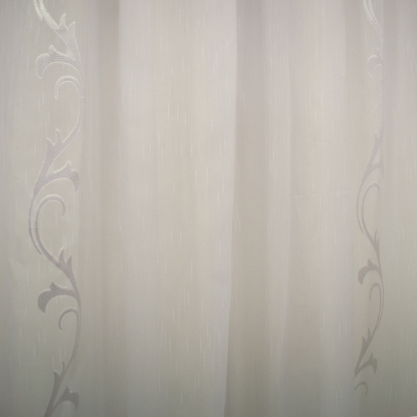 Perdele sable alb cu alb290x245 cm [2]