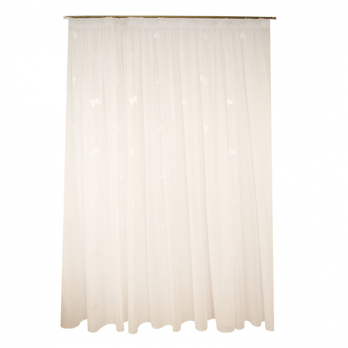 Perdele Velaria sable fluturi albi, 300X245 cm [1]