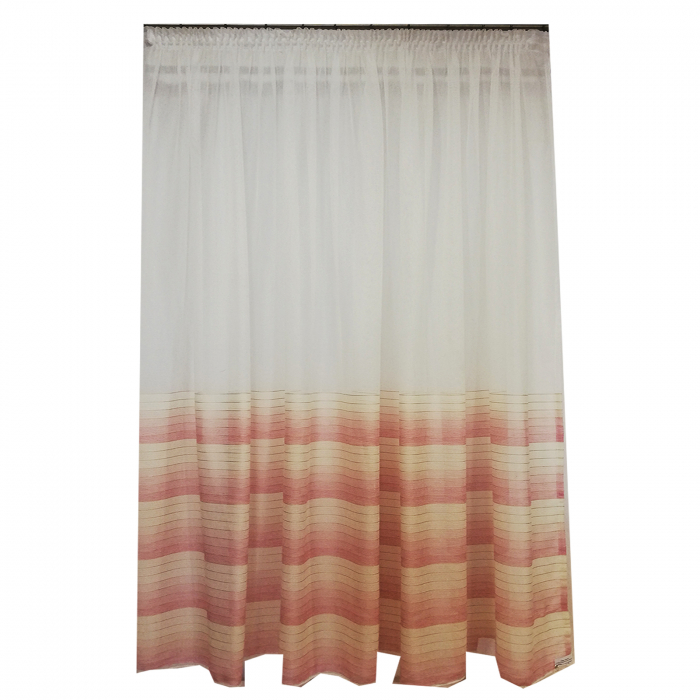 Perdele Velaria In dunga Roz 150x260 cm [3]