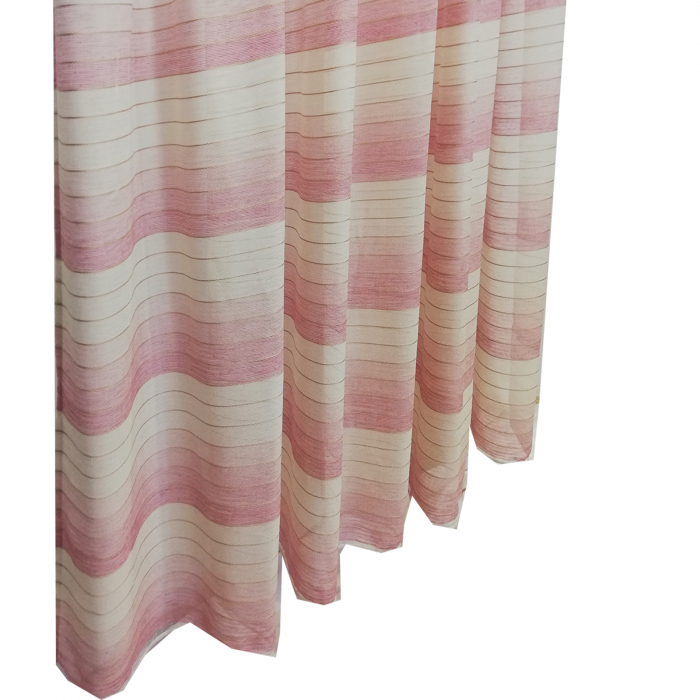 Perdele Velaria In dunga Roz 150x260 cm [4]