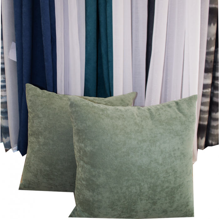Perna Velaria Verde 40/40 cm - Burduf cadou [3]