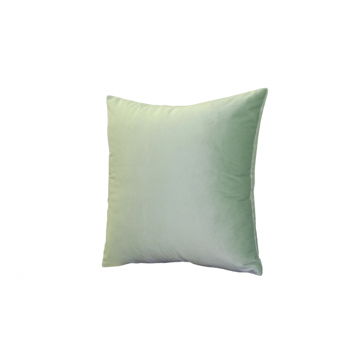Perna Velaria, catifea Green Pistachio, 40x40 cm - Burduf cadou [2]