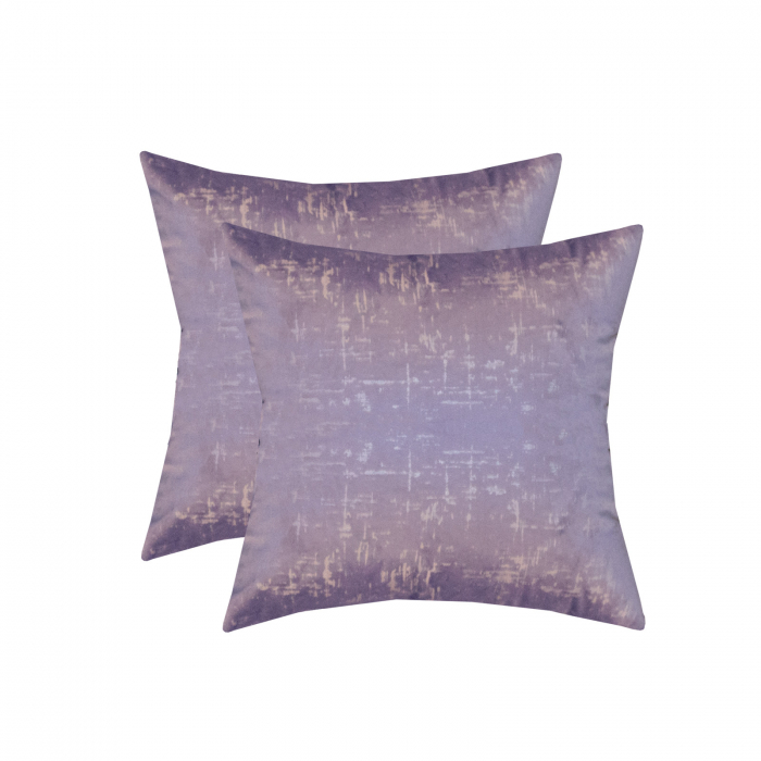 Perna Velaria, catifea Scento Purple, 40x40 cm - Burduf cadou [2]