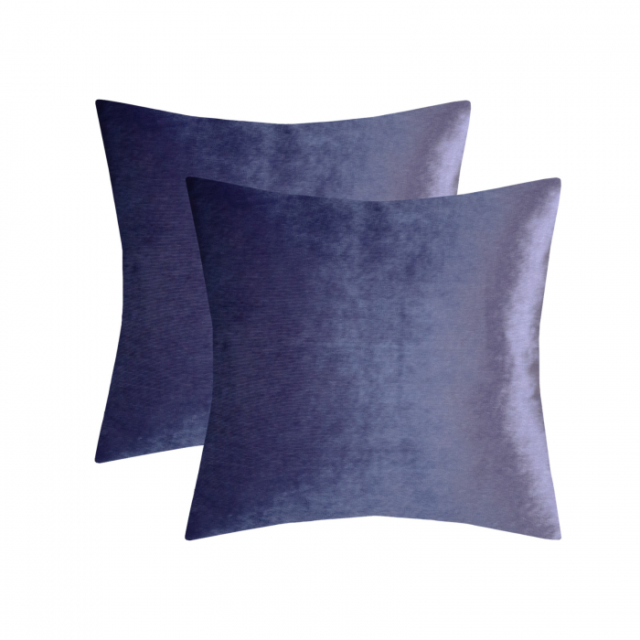 Perna Velaria, catifea Electric Violet, 40x40 cm - Burduf cadou [2]