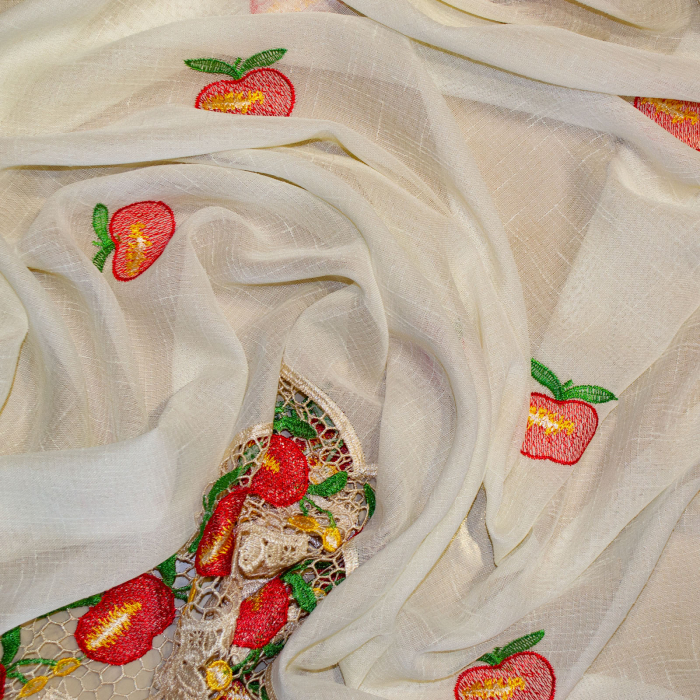 Perdele Velaria bucatarie mere, 240x160 cm [2]