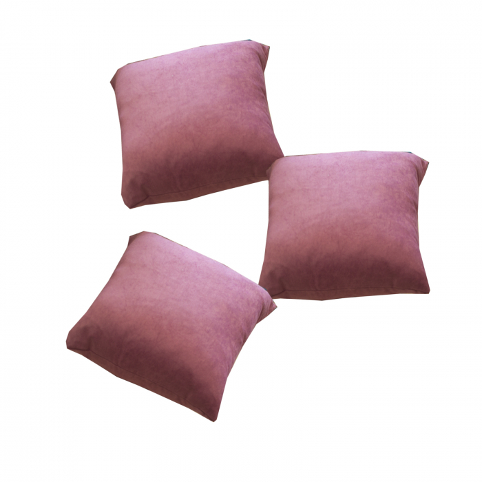 Set 3 perne Velaria lila, 40/40 cm - Burduf cadou [3]