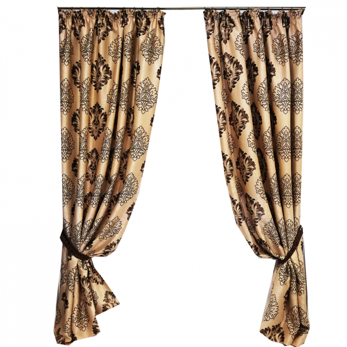 Set draperie Velaria blackout baroc wenge, 2x175x260 cm [4]