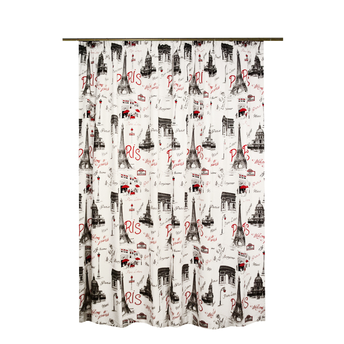 Set Draperie Velaria In Paris Rosu [2]