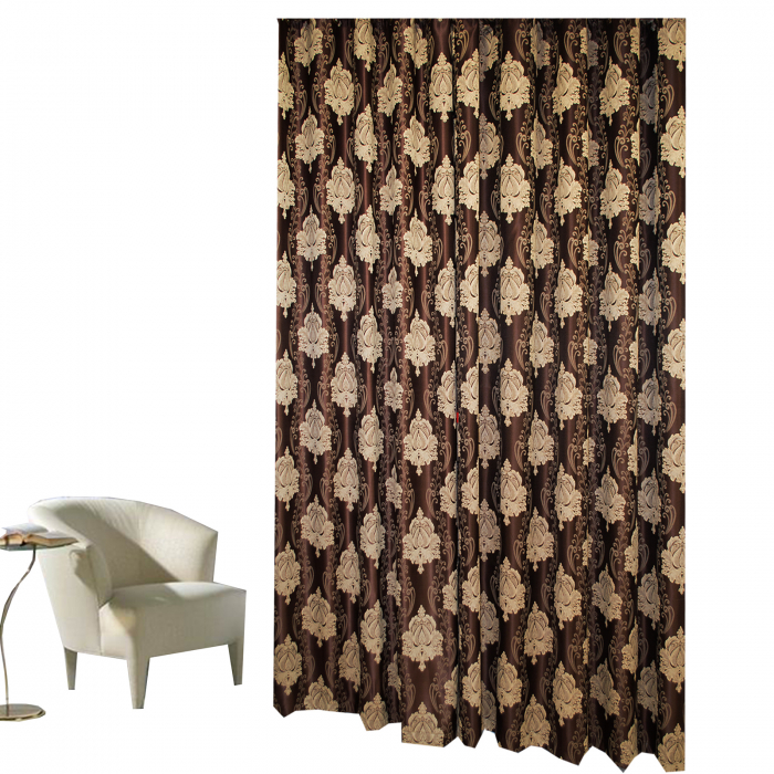 Set Draperie Velaria Tafta Baroc Clasic wenge [2]