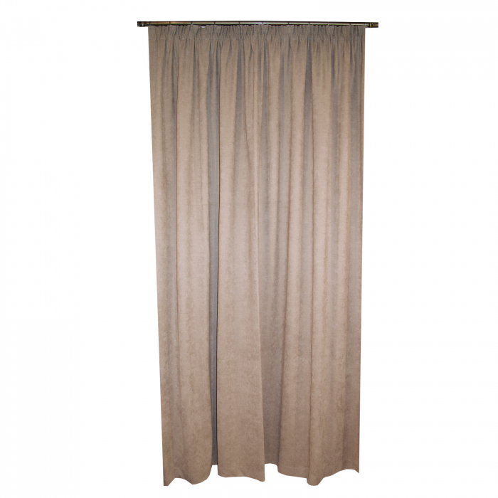Set draperii catifelate maro, 2*260x255 cm [2]