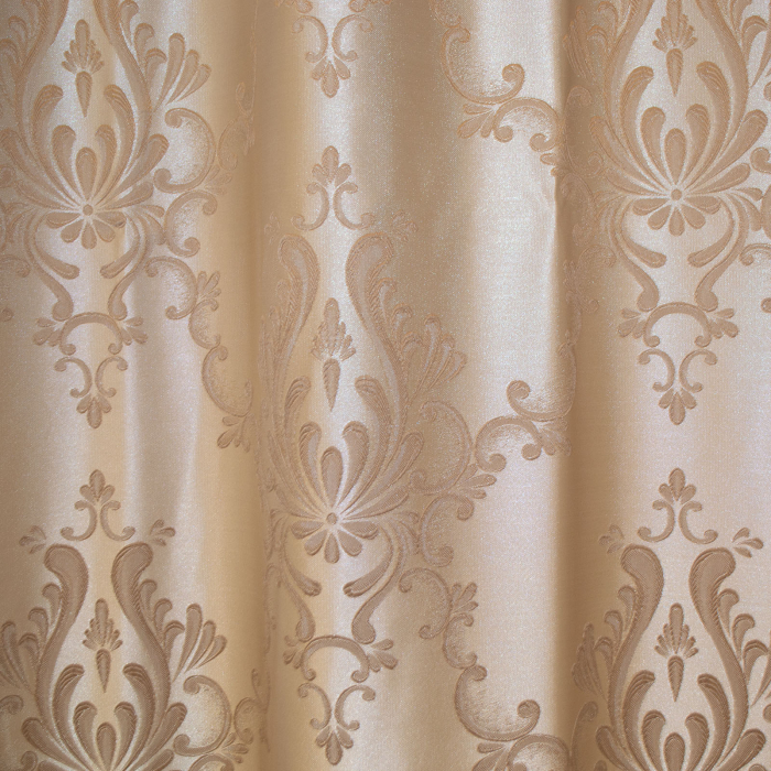 Set draperii cardinal bej, 2*125x245 cm [2]