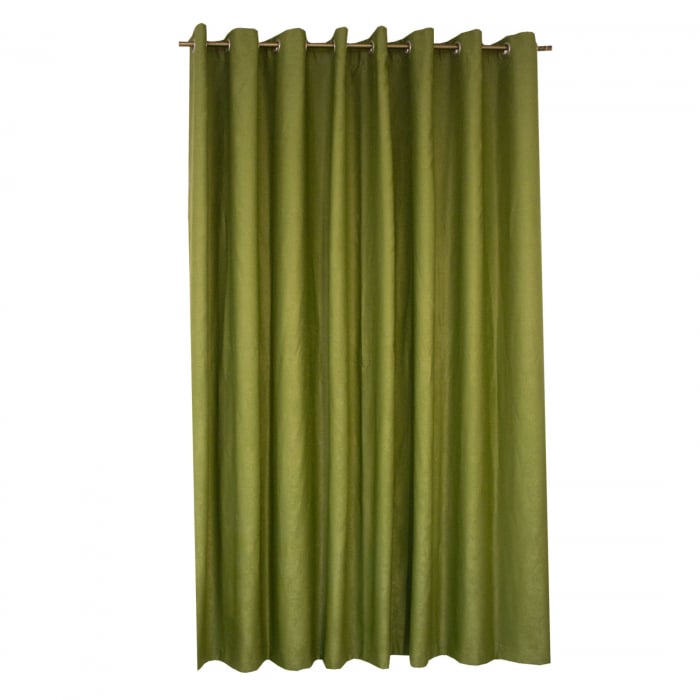 Set draperii soft verde, 2*280x245 cm [2]