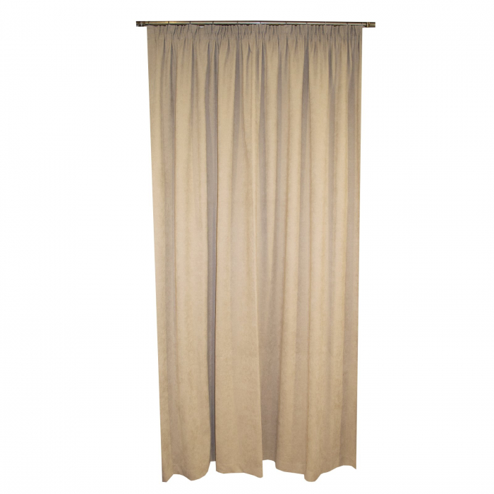 Set draperii catifelate bej, 2*200x230 cm [2]