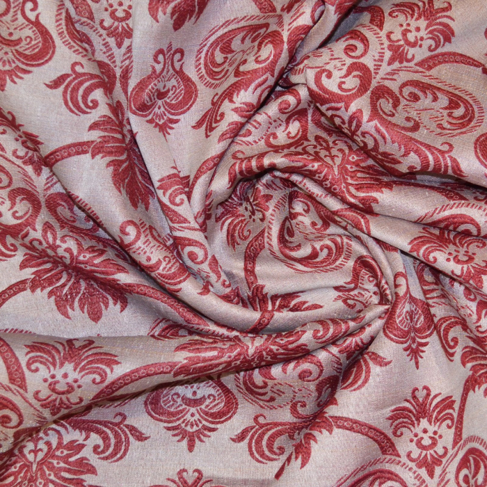 Set draperii Velaria baroc grena, 2x150x255 cm [2]