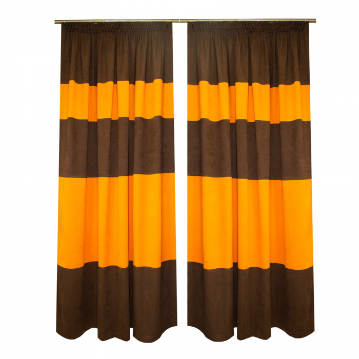 Set draperii Velaria bee, 2x185x210 cm [2]