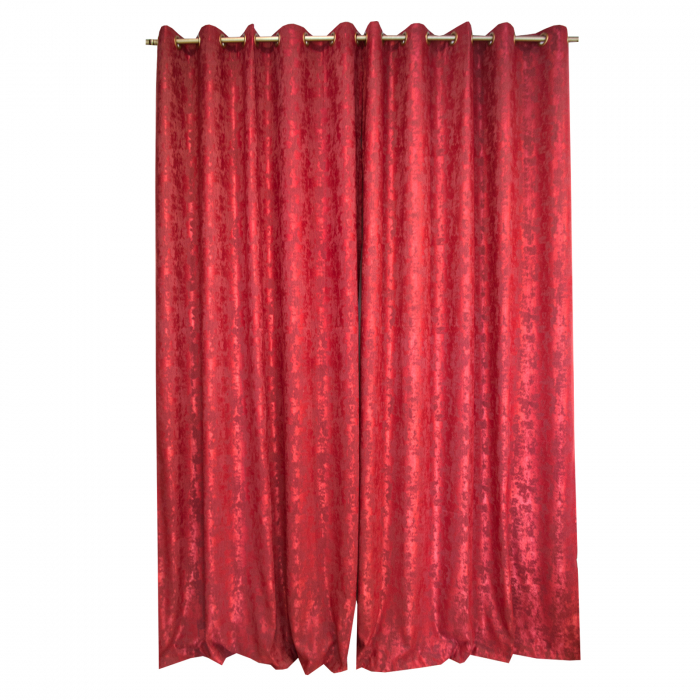 Set draperii Velaria asos bordo cu capse [2]