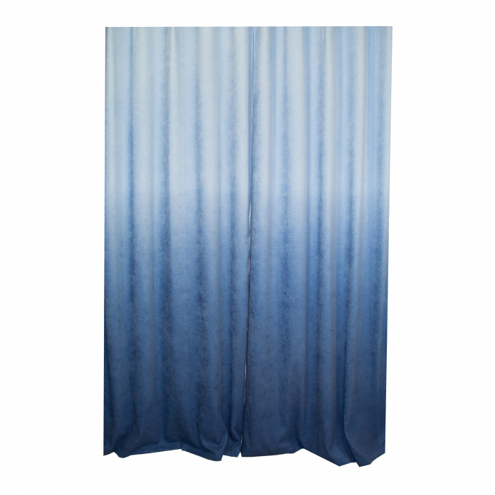 Set draperii Velaria degrade albastru cu rejansa [2]