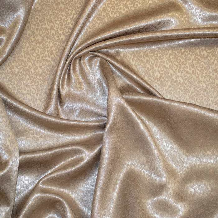 Set draperii Velaria art nouveau cafelate, 2x150x260 cm [3]