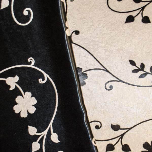 Set draperii Velaria blackout gri cu negru, diverse dimensiuni [5]