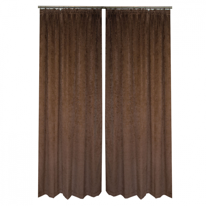 Set Draperii Velaria mistic maro, 2*180x240 cm [3]