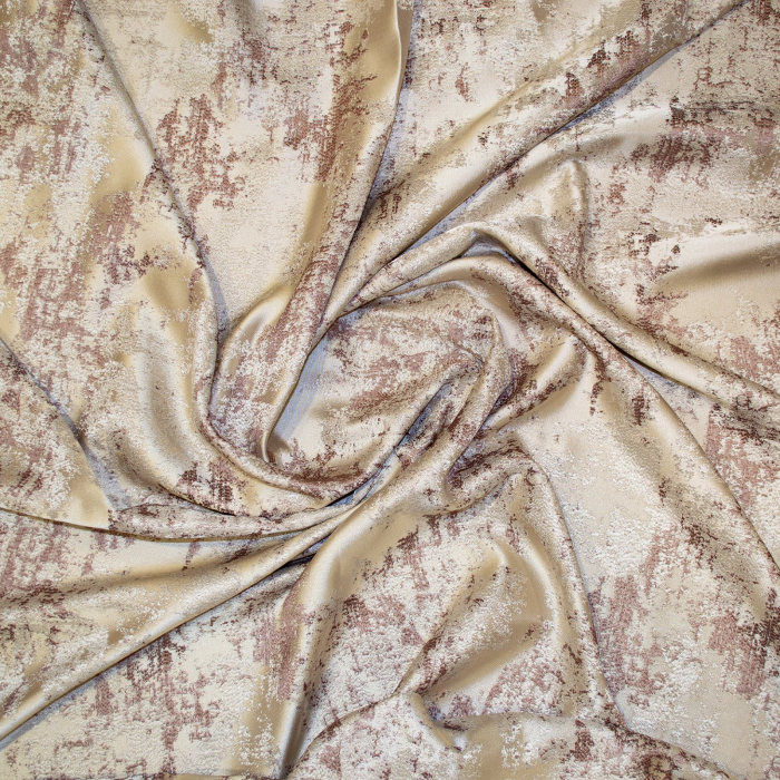 Set draperii Velaria bej cu imprimeu abstract, 2*150x260 cm [2]