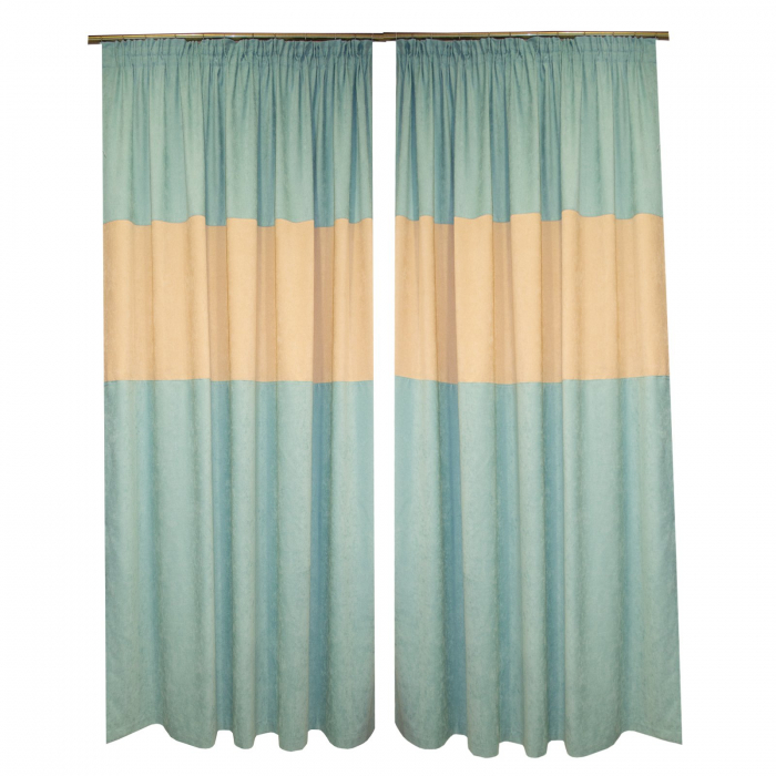 Set draperii Velaria milas menta, 2x195x220 cm [2]
