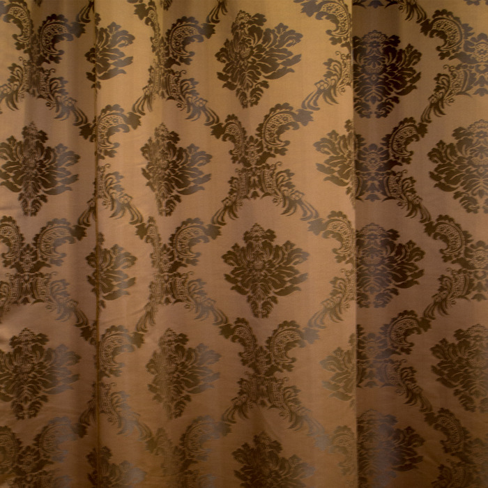 Set draperii Velaria tafta baroc maro 2x145x245 cm [2]