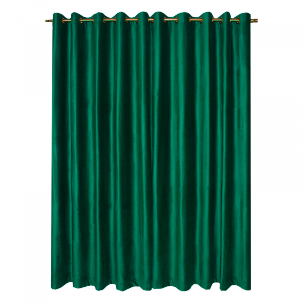 Set draperii Velaria catifea verde smarald cu capse, diverse dimensiuni [2]