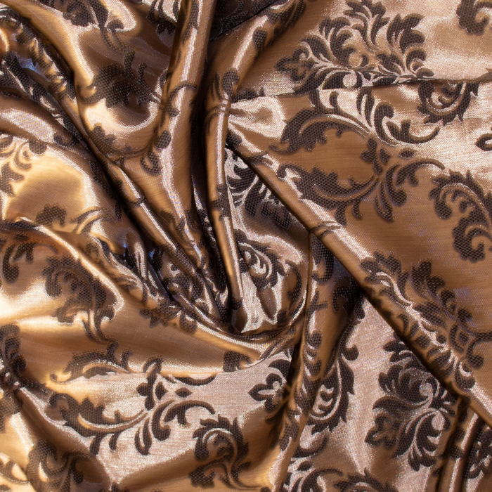 Set draperii Velaria tafta baroc wenge, 2x140x245 cm [2]