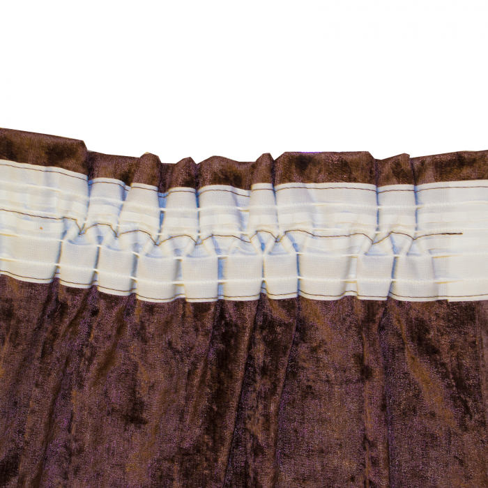 Set draperii Velaria unt-wenge, 2x115x235 cm [4]