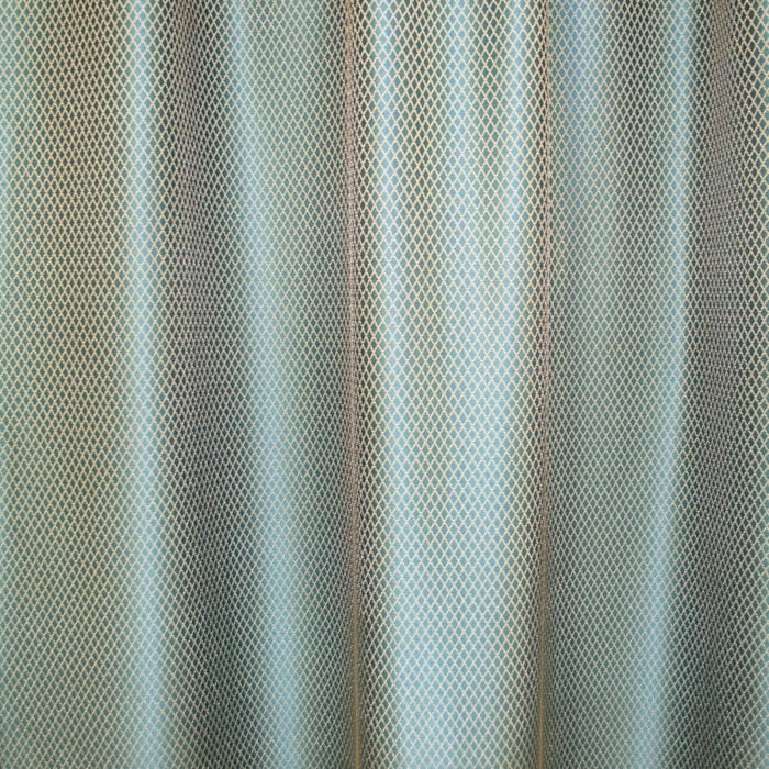 Draperie Velaria turcoaz cu romburi, 140x225 cm [3]
