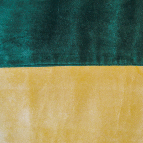 Set draperii Velaria bej-smarald, 2x140x260 cm [3]