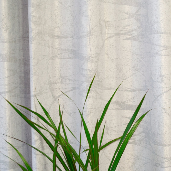 Set draperii Velaria gri cu capse, 2x150x260 cm [2]