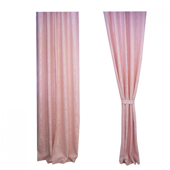 Set draperii Velaria Asos roz cu rejansa [5]