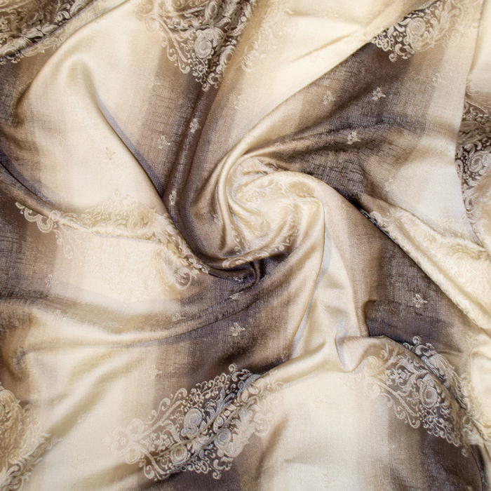 Set draperii Velaria baroc degrade maro, 2x140x255 cm [3]