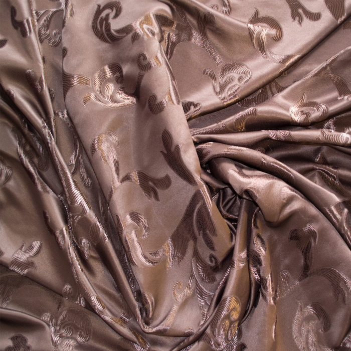 Set draperii Velaria jacard wenge, 2x120x245 cm [2]