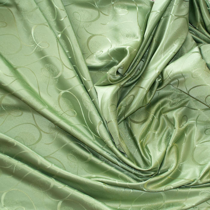 Set draperii Velaria jacard verde, 2*135x260 cm [2]