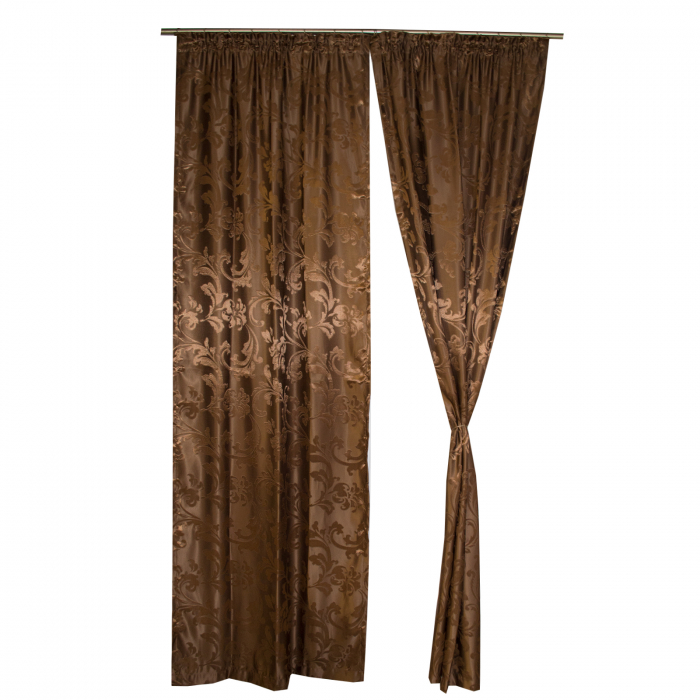 Set draperii Velaria jacard maro [3]