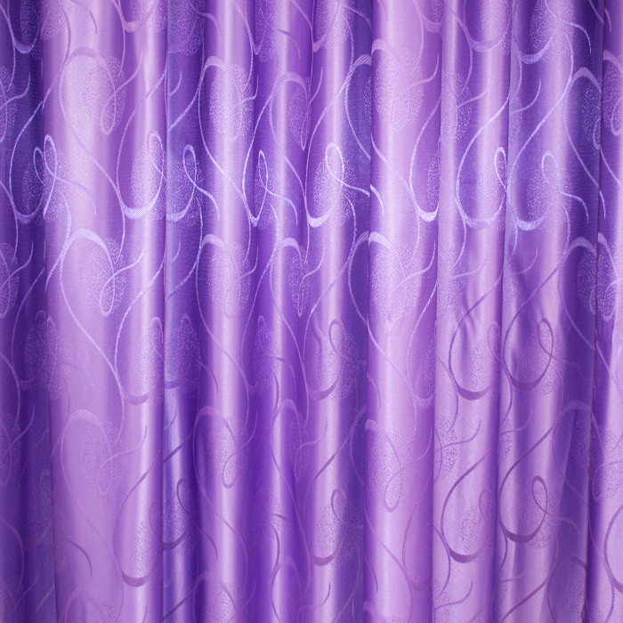 Set draperii Velaria jacard mov, 2*315x245 cm [4]