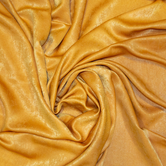 Set draperii Velaria catifelate mustar, 2x150x260 cm [2]