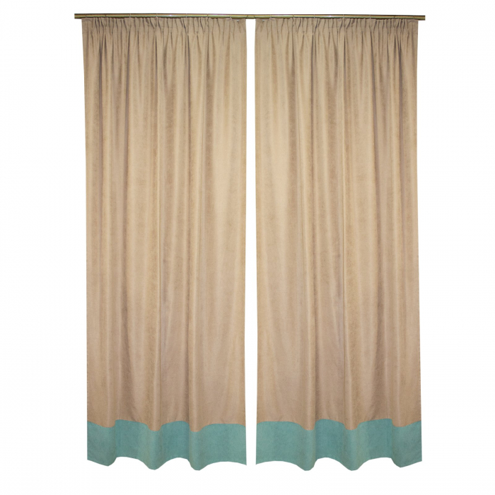 Set draperii Velaria milas bej, 2x135x250 cm [2]