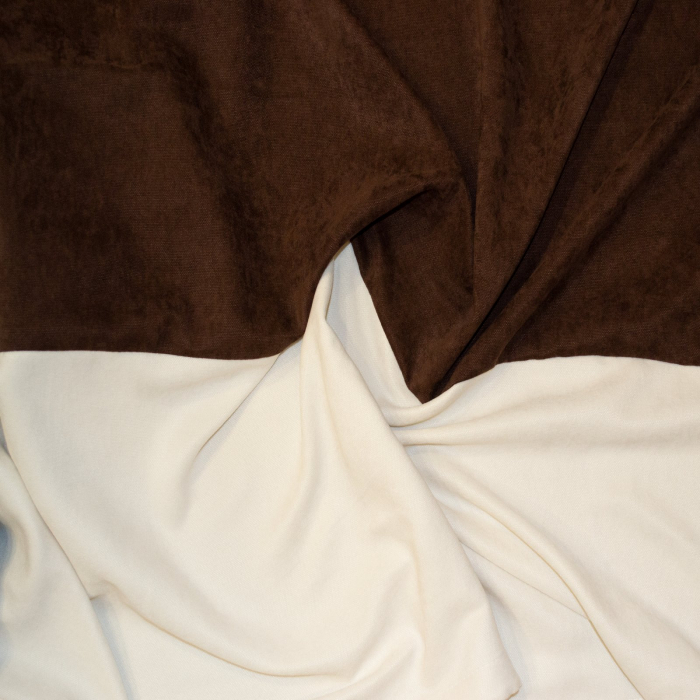 Set draperii Velaria milas wenge cu ivoire, 2x100x250 cm [3]