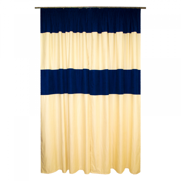Set draperii Velaria albastru marin, 2x130x245 cm [2]